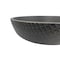 Castello Usa Yale 17-inch Bathroom Vessel Sink - Matte Black Leather Grain Pattern CB-VC-3-MBLG-17 - alternate 4